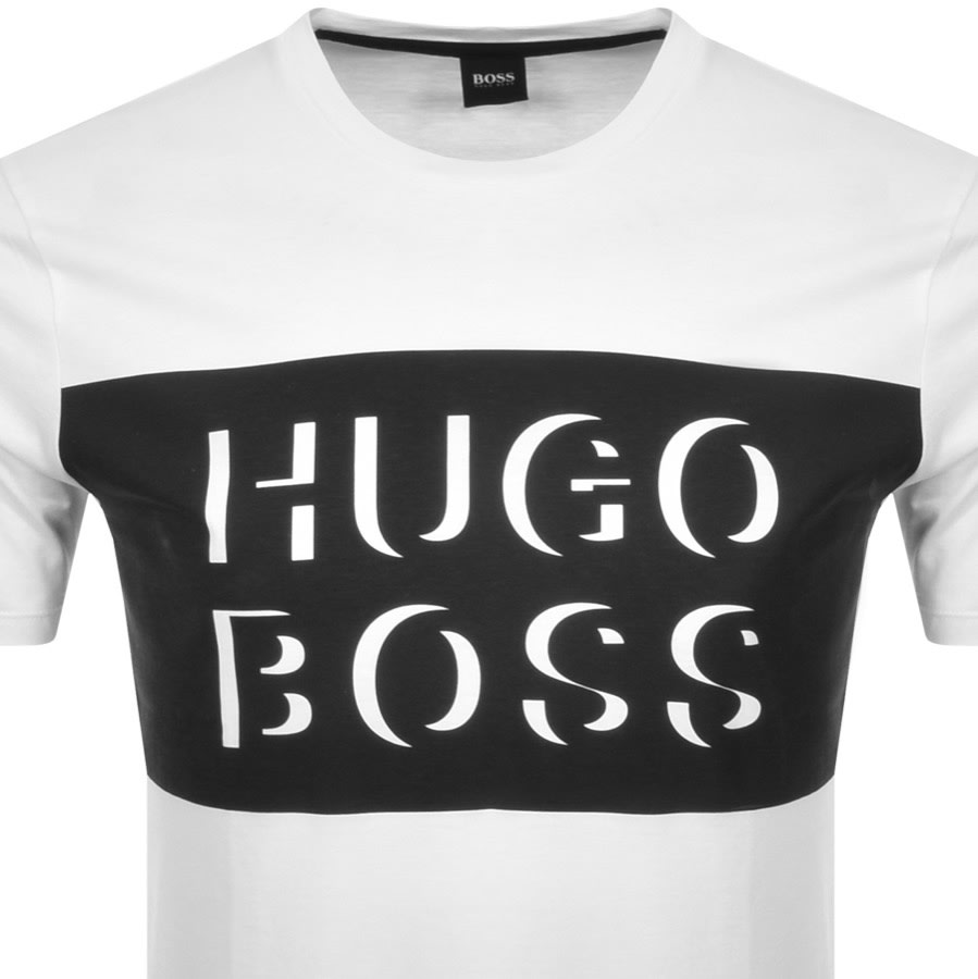 Alternative Image for ProductBOSS HUGO BOSS Tiburt 162 Logo T Shirt White2